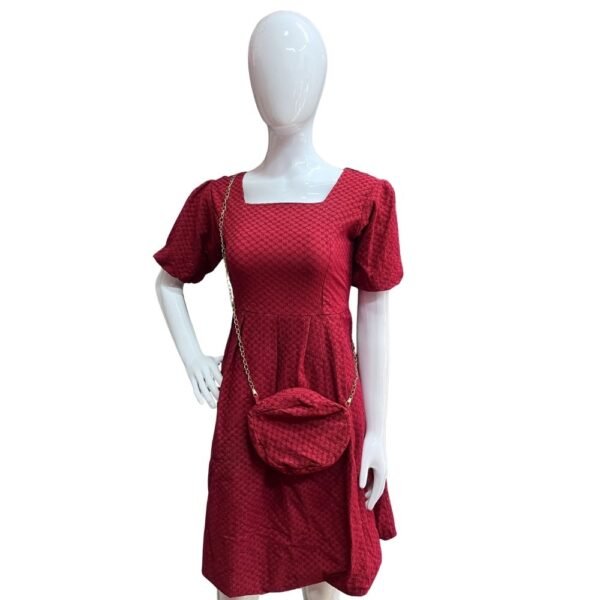 Western Short Top with Sling Bag